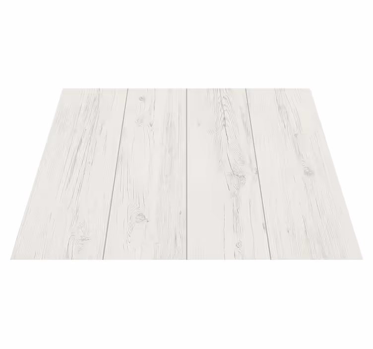 Grey wood bedroom vinyl rug - TenStickers