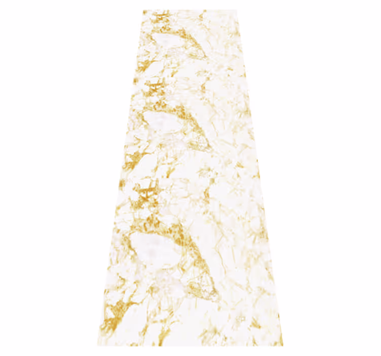 Bathroom vinyl rug in beige marble onyx design - TenStickers