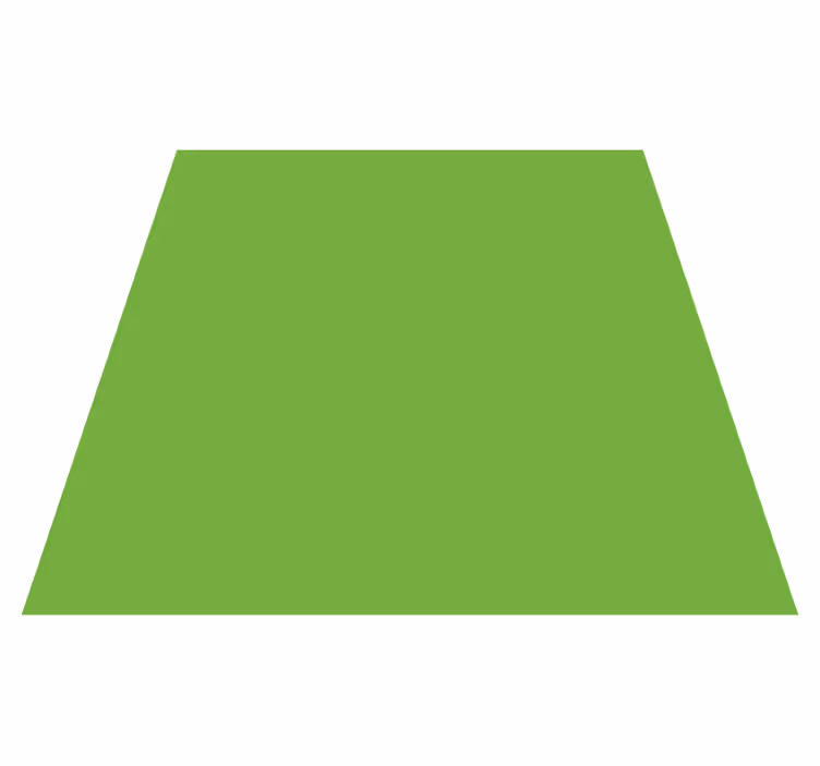 Bedroom vinyl rug green cover for wardrobe - TenStickers