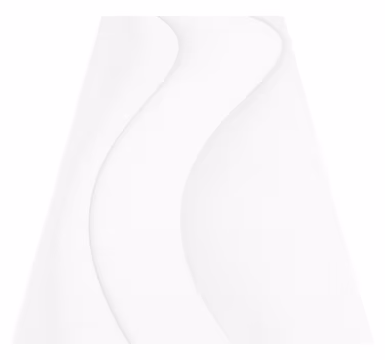 Modern vinyl rug with white contemporary patterns - TenStickers