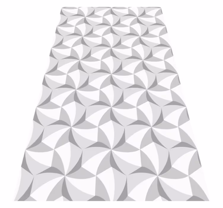 Textured vinyl rug with modern cement design - TenStickers