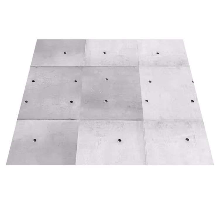 Textured vinyl rug minimalist concrete panels - TenStickers