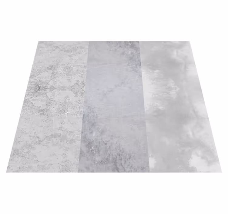 Textured vinyl rug in gray shadow design - TenStickers