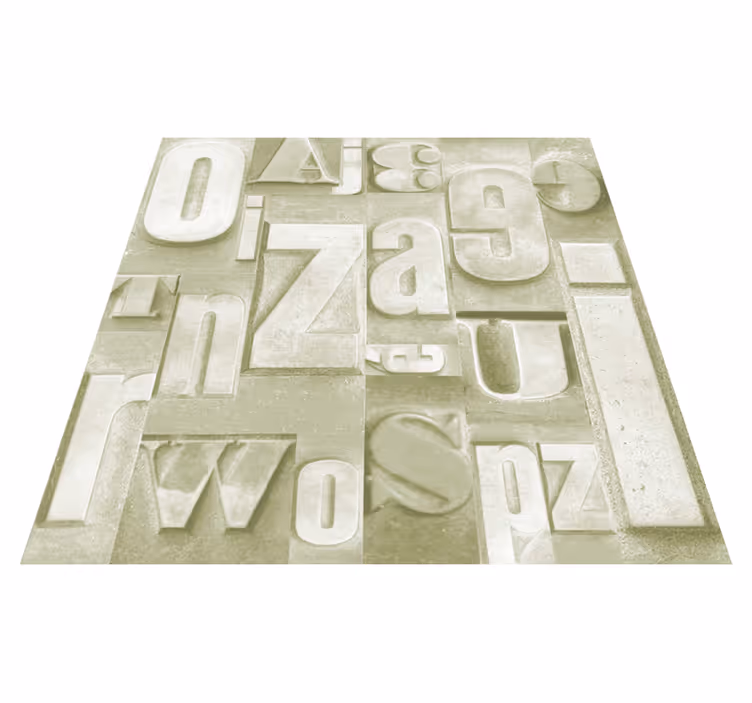 Custom rug in 3d industrial design - TenStickers