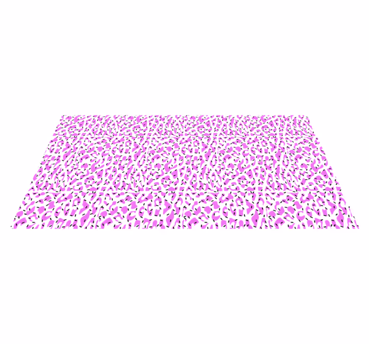Vintage vinyl rug in vibrant 80s pattern - TenStickers