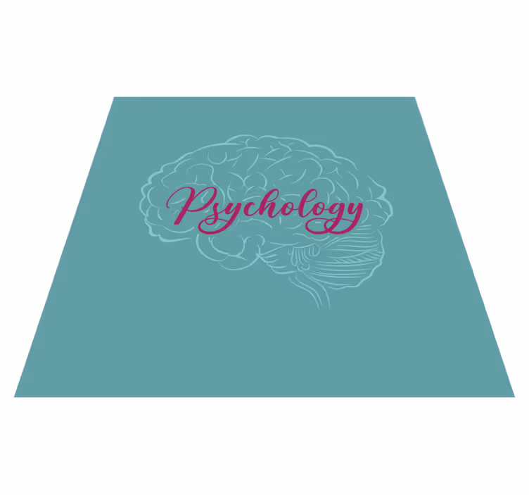 Custom rug psychology mind map - TenStickers