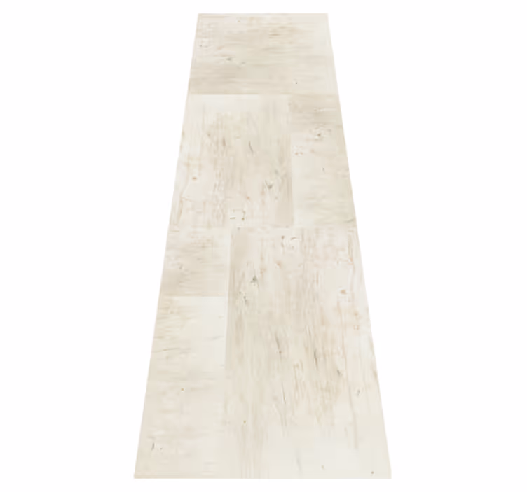 Textured vinyl rug with authentic wood look design - TenStickers
