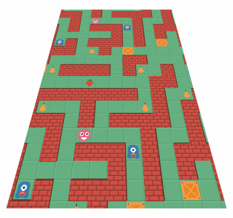 Game vinyl rug pacifier playtime mat - TenStickers