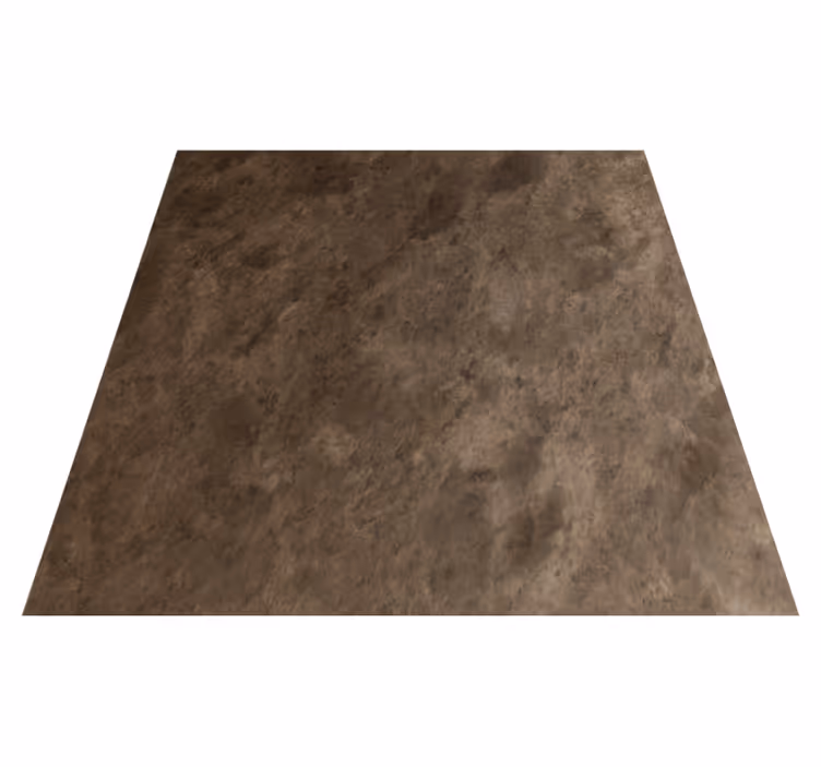 Entrance hall vinyl rug in brown rustic stone design - TenStickers