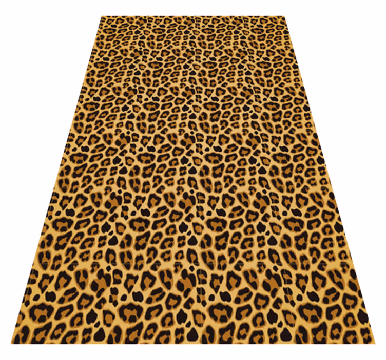 Leopard Animal Print Vinyl Carpet - TenStickers