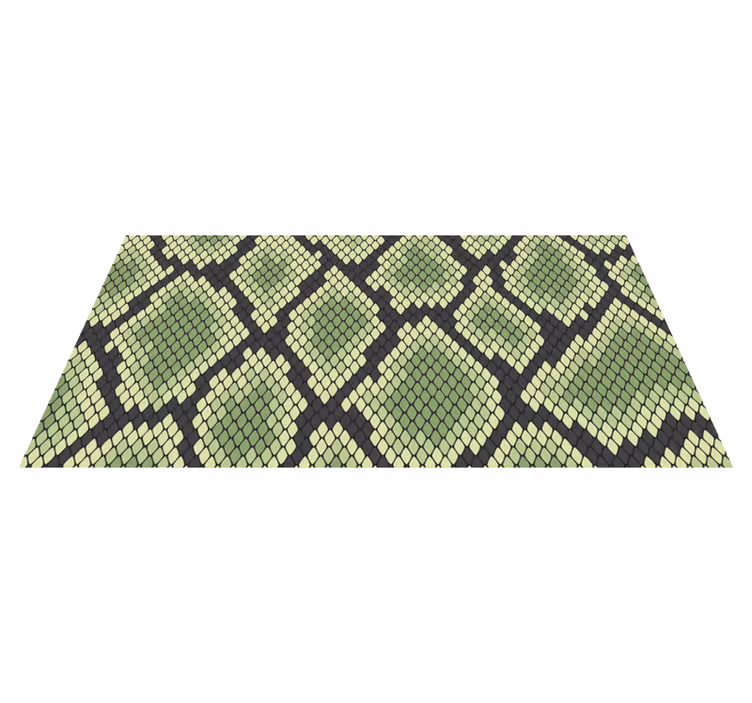 Abstract Snakeskin Print Vinyl Carpet - TenStickers