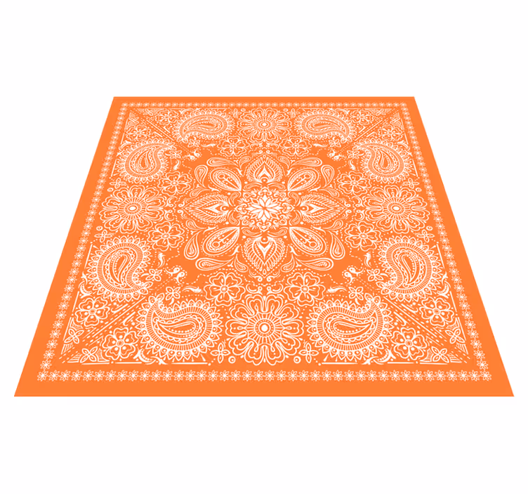 Mandala vinyl rug mandala ornament - TenStickers