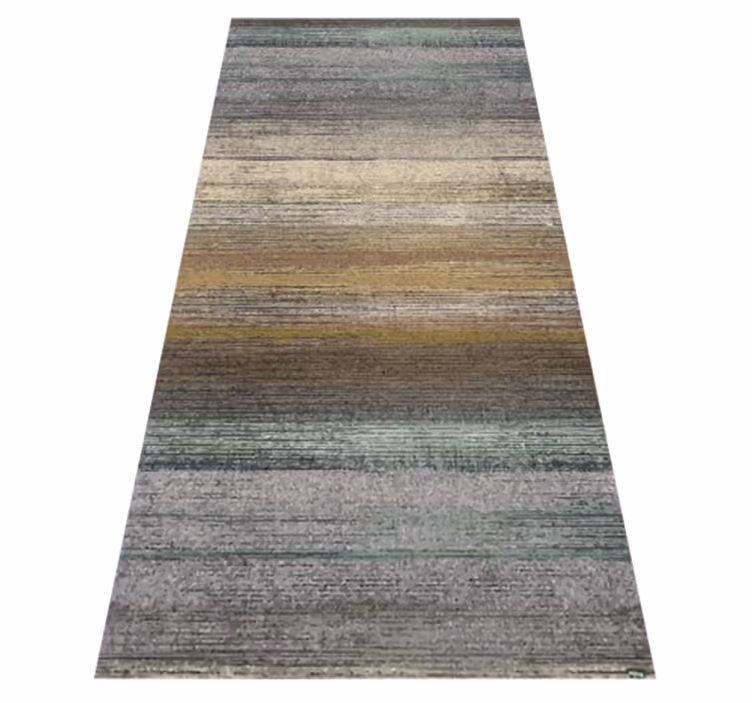 Textured vinyl rug in gradient design - TenStickers