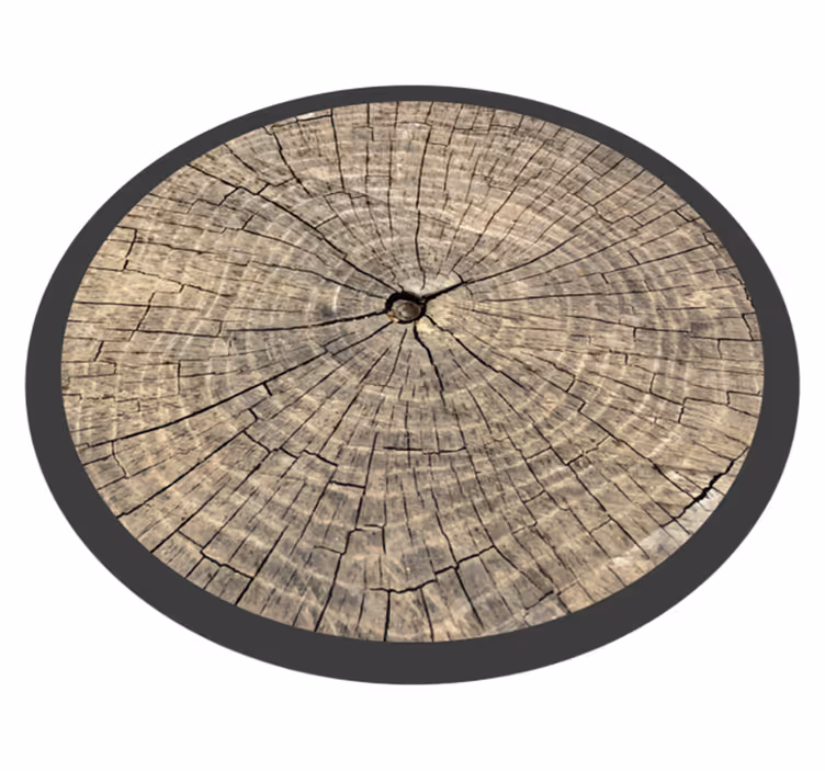 vintage trunk wood flooring - TenStickers