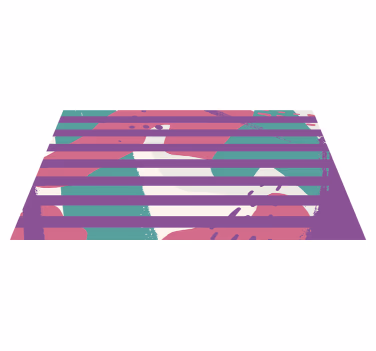 Striped Pattern stripes carpet - TenStickers