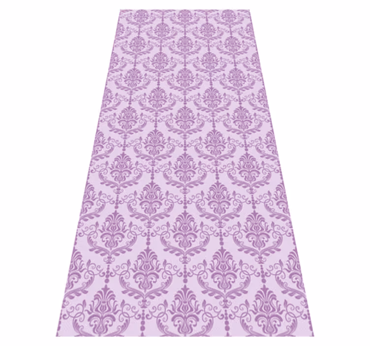 Ornamental mandala mandala vinyl rug - TenStickers