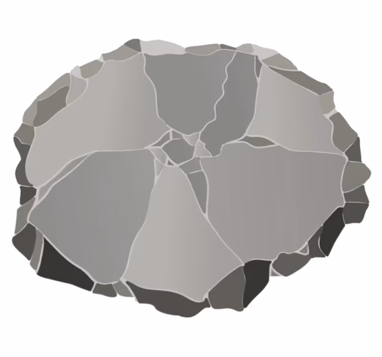 Marble simulation marble vinyl rug - TenStickers
