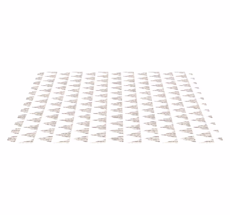 Textured vinyl rug with textured stripe pattern - TenStickers