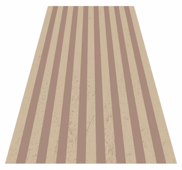 Striped Texture striped vinyl rug - TenStickers