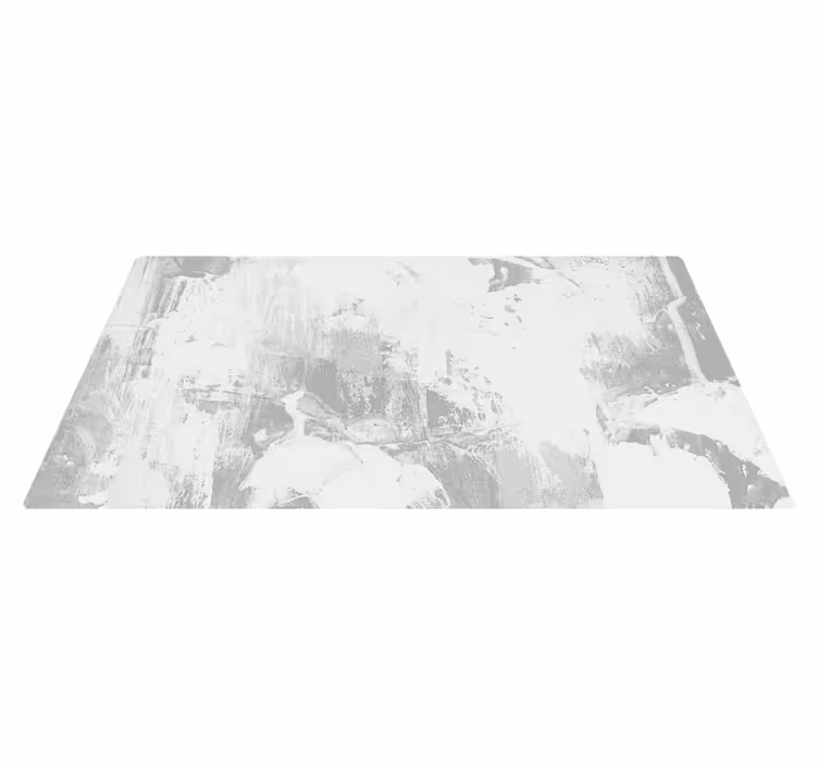 Abstract textured vinyl rug - TenStickers