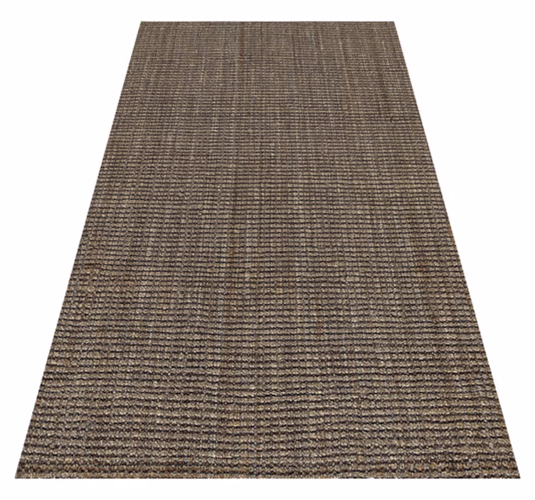 Textured vinyl rug in textured neutral tones - TenStickers