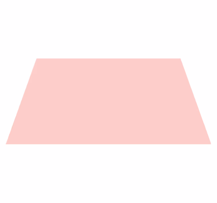 Pink rectangle modern rug - TenStickers