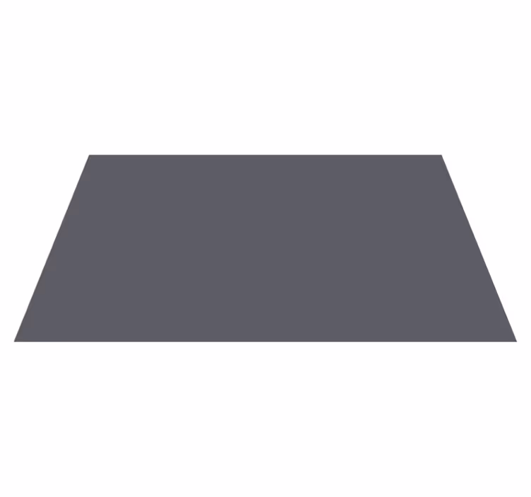 Simple grey surface grey vinyl rug - TenStickers