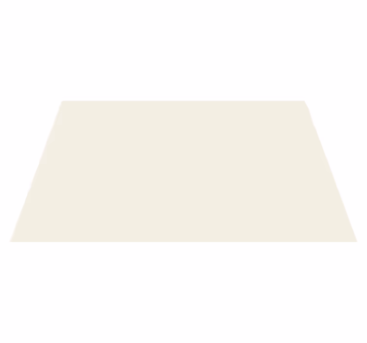 Soft White Canvas living room vinyl rug - TenStickers