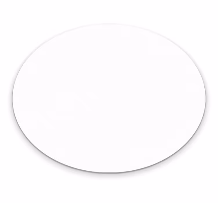 White background modern vinyl rug - TenStickers