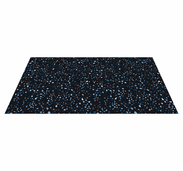 Ebony Finish with Texture textured vinyl rug - TenStickers