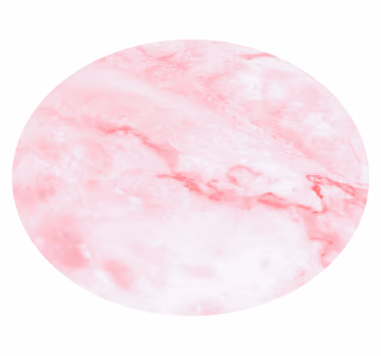 Pink realistic effect marble vinyl rug - TenStickers