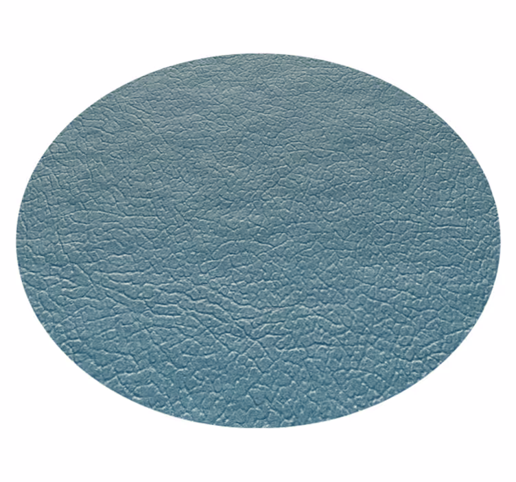 Textured vinyl rug with cracked teal effect - TenStickers