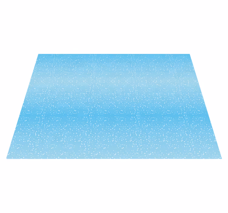 Blue shimmer layer blue vinyl rug - TenStickers
