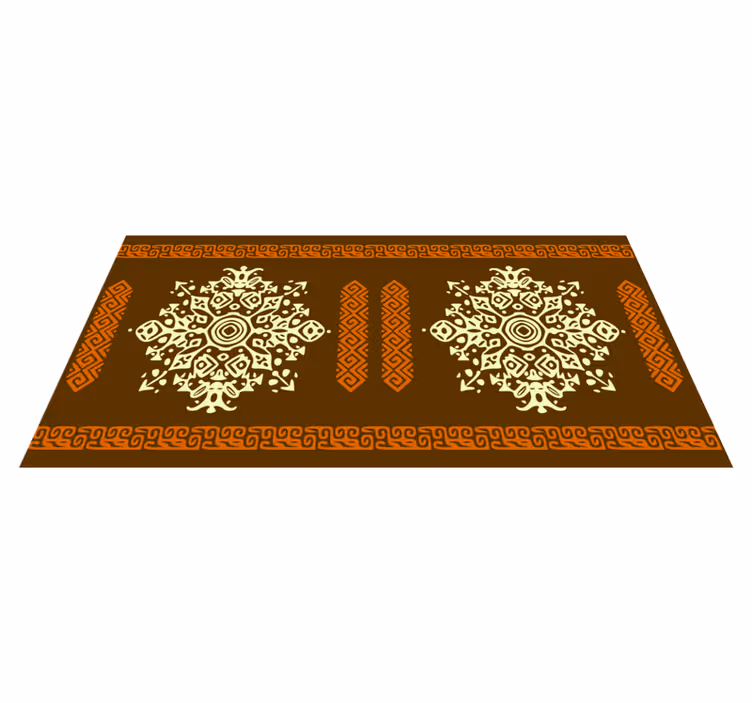 Mandala vinyl rug mandala design collection - TenStickers
