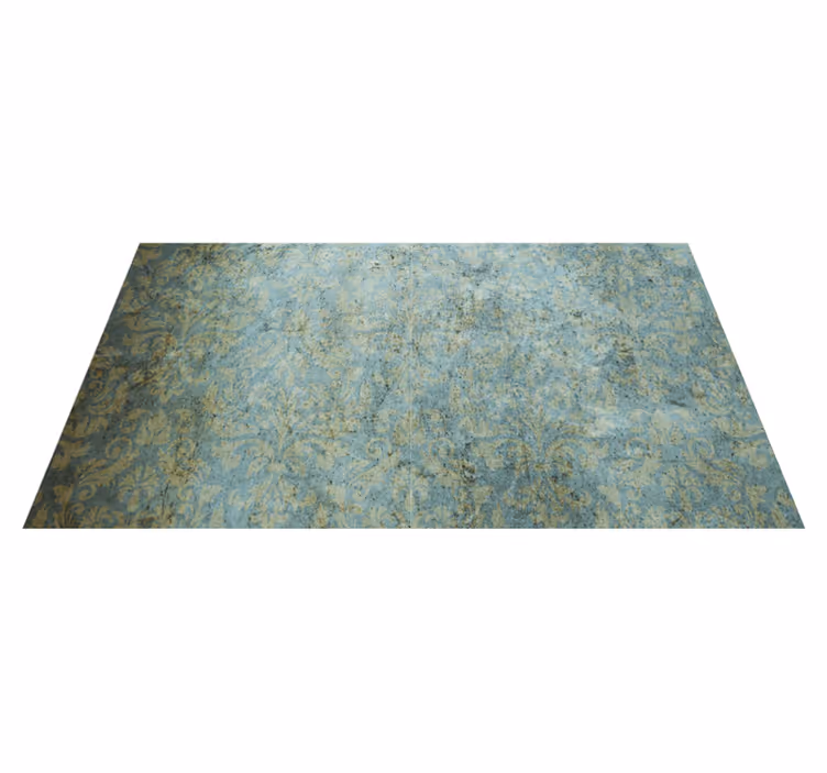 Textured surface design vinyl rug - TenStickers