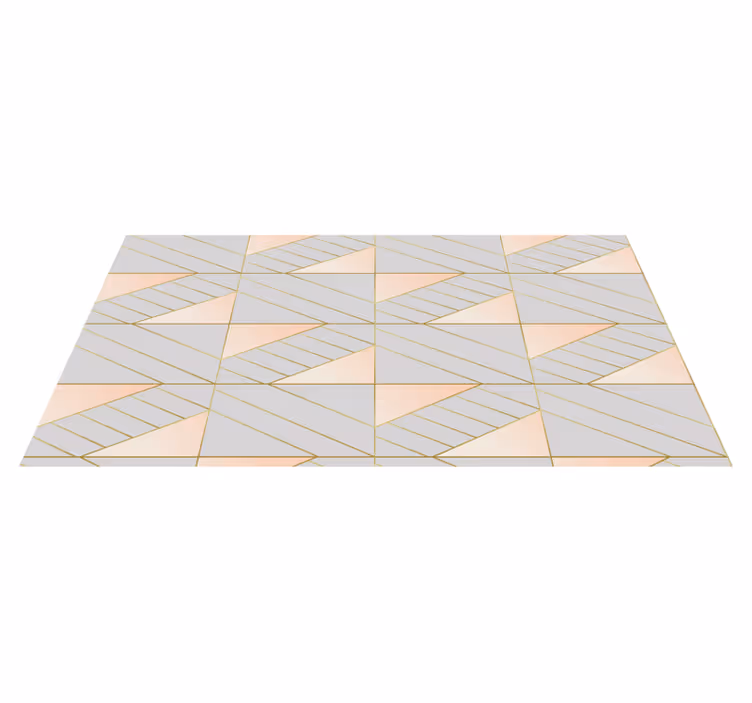 Geometric Patterned Carpet - TenStickers