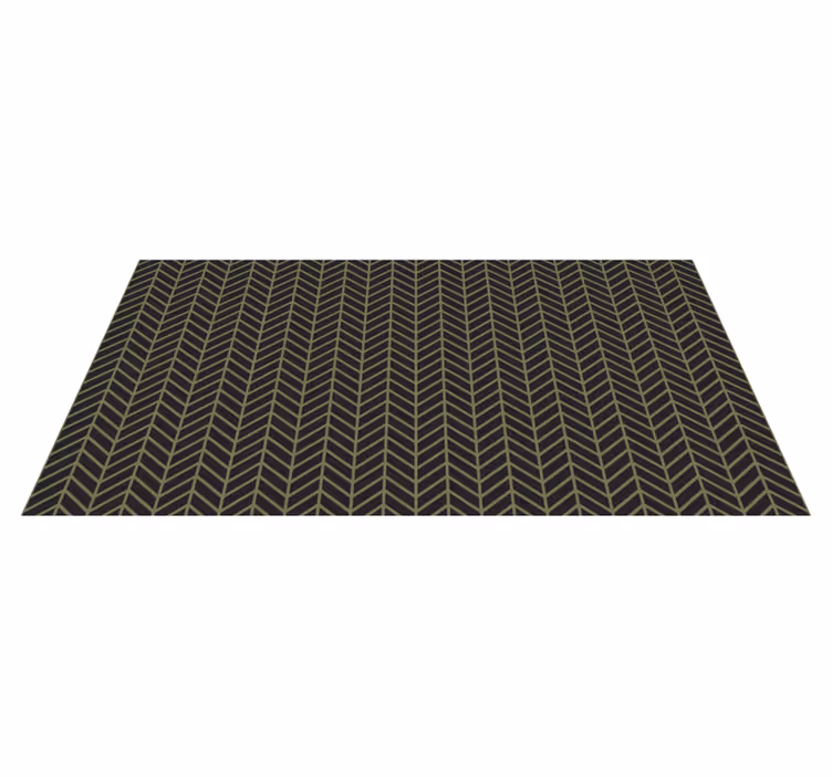 Herringbone Striped Pattern Carpet - TenStickers