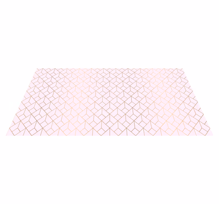 Cube Pattern Geometric Rug - TenStickers