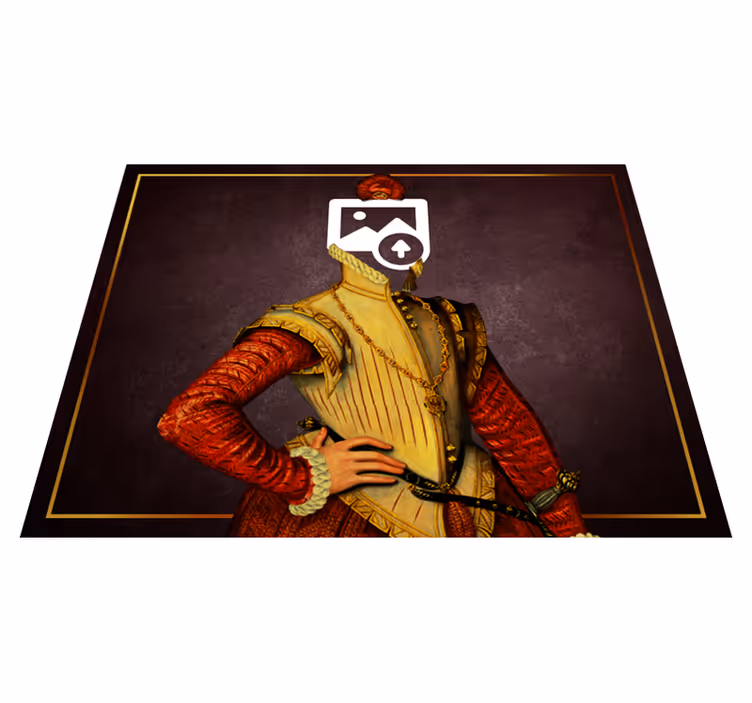 Aristocrat cats animal vinyl  rug - TenStickers