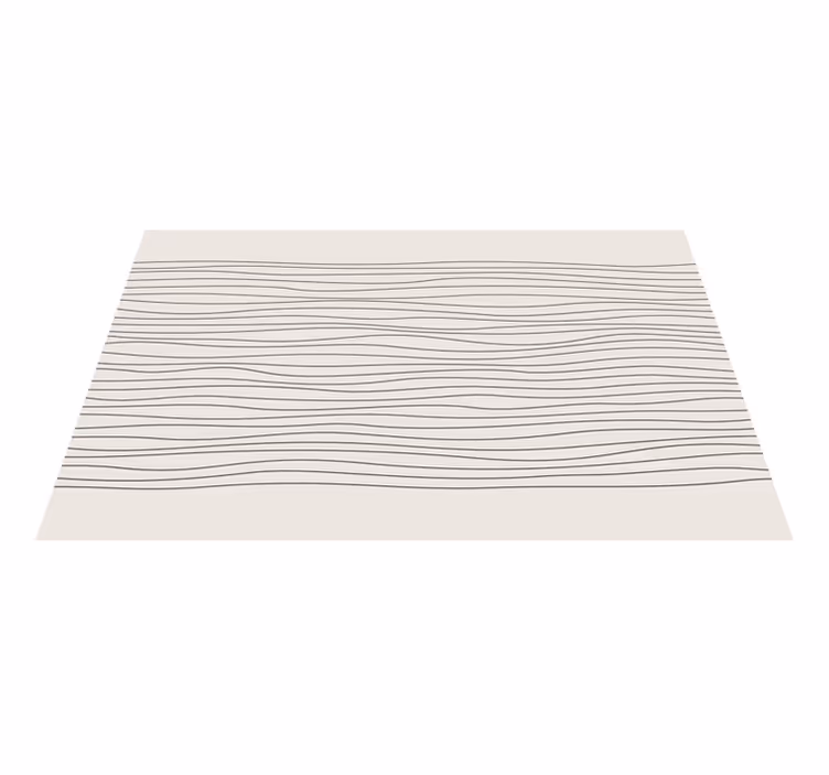 Nordic Lines vinyl rug stripes - TenStickers