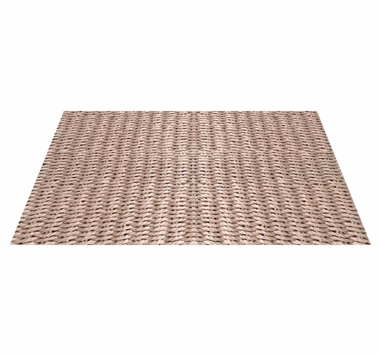 Reed Texture ethnic vinyl rug - TenStickers