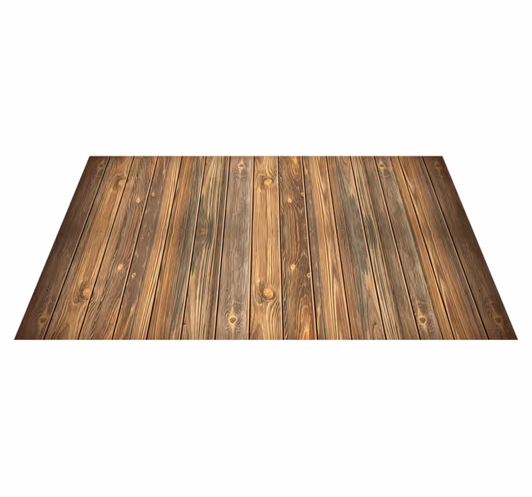 brown veins vinyl wood flooring - TenStickers