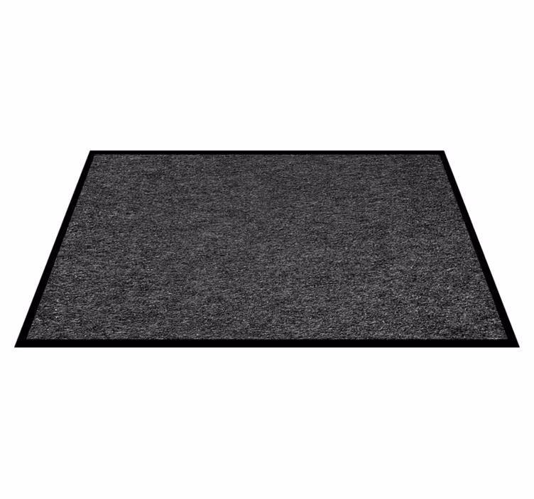 dark gray texture office vinyl rug - TenStickers