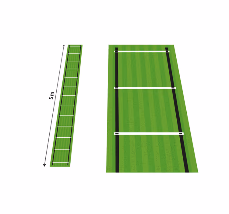 Speed Training Ladder 5 metres Rug for Teens - TenStickers