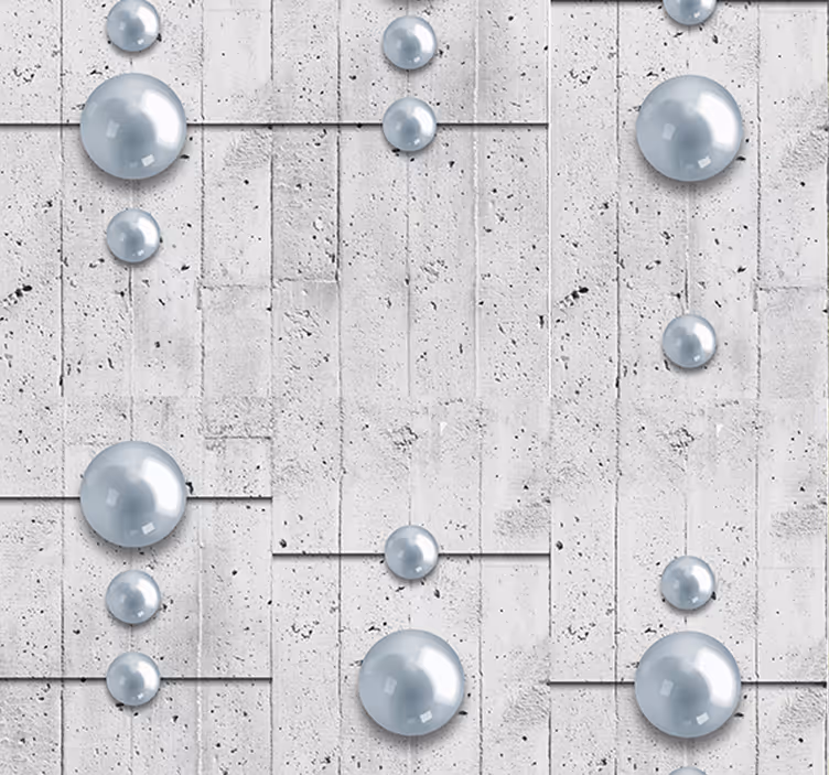 Unusual ornament 3D wallpaper - TenStickers