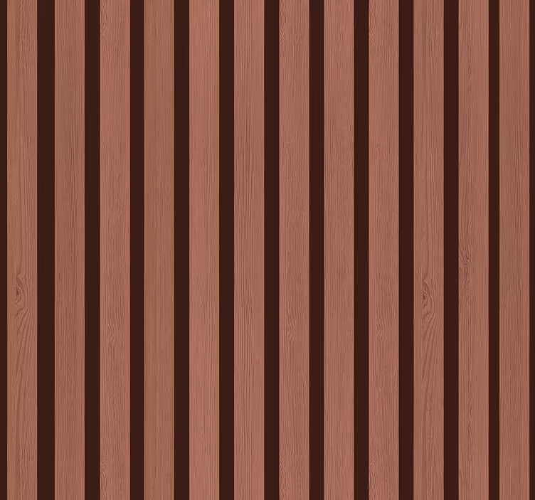 "Mocha mousse" slats wallpaper vertically striped - TenStickers