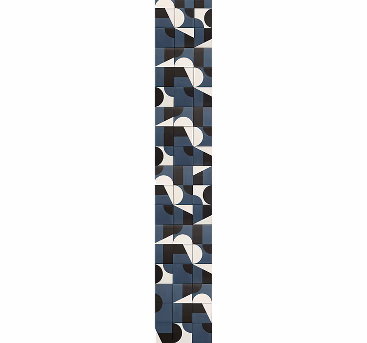 Wall mural geometric pattern formation - TenStickers