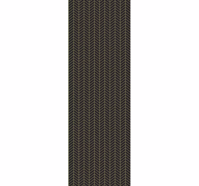 Modern Arrow Pattern geometric wallpaper - TenStickers
