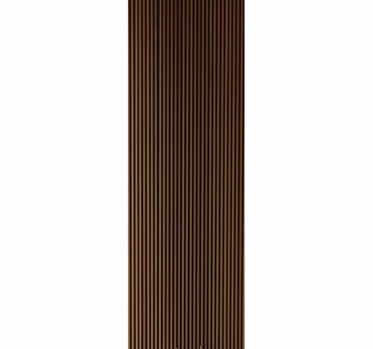 Striped Brown Texture textured wallpaper - TenStickers