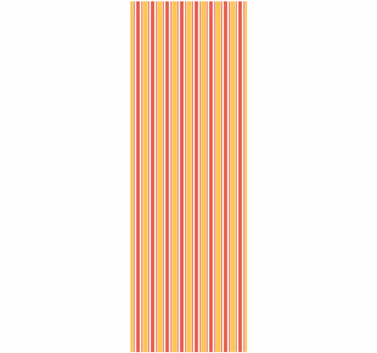 Elegant warm motif wallpaper vertically striped - TenStickers